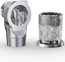 Magnetic Dryer Vent Coupling DV90 Airtight Seal Dryer Vent Connector Kit Easy to