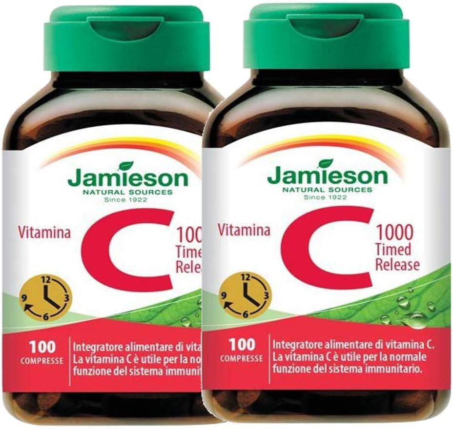 Vitamina C 1000 mg Rilascio Graduale - Offerta Famiglia 200 Cpr