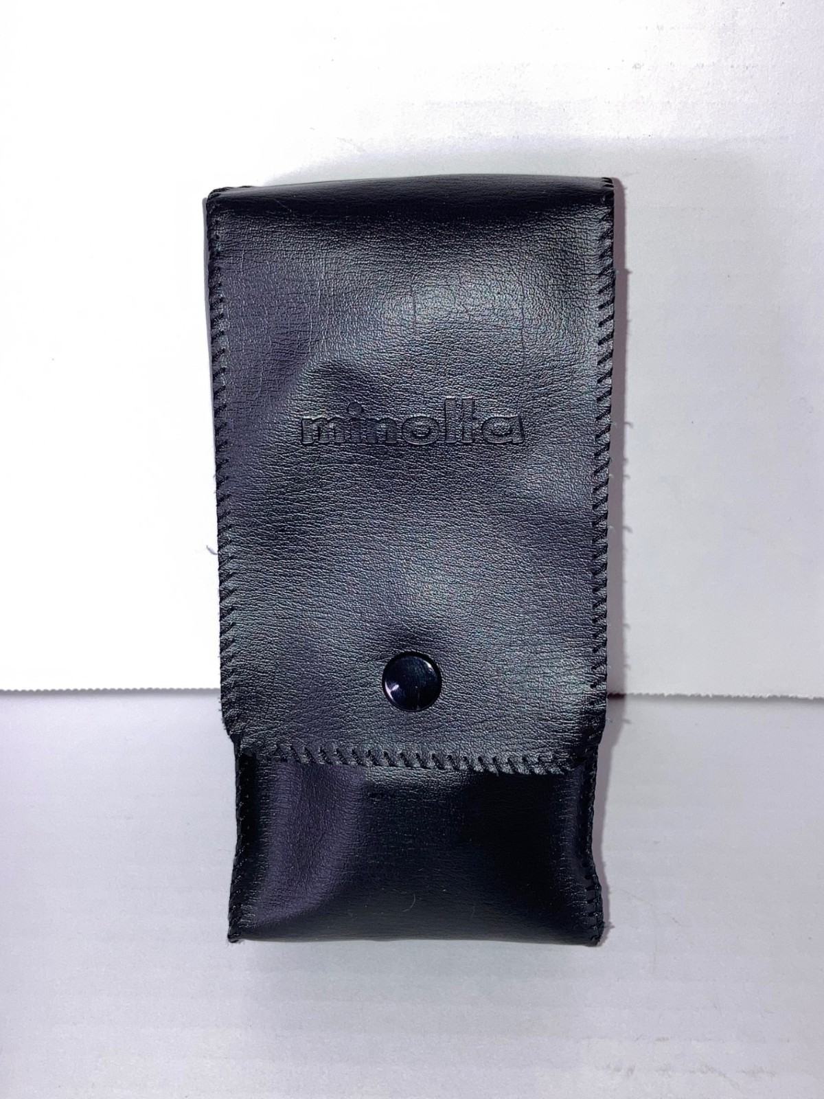 Minolta Auto 320 flash unit with original case - tested and working