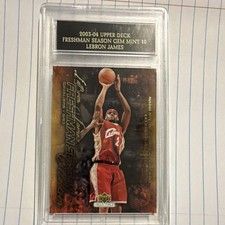 Upper Deck 2003-04 LeBron James #28 Cleveland Cavaliers Basketball Card