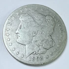 1892-CC $1 Morgan Silver Dollar 90% Silver Very Good Condition #4481