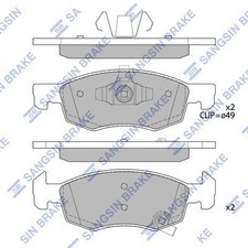 Hi-Q Bremsbeläge Satz Vorne Bremsklötze für OPEL Corsa E Schrägheck (X15) SP4195