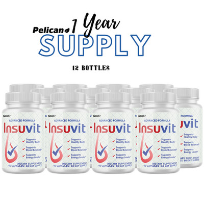 Insuvit- Blood Support- 12 Bottles- 720 Capsules