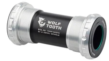 Wolf Tooth Bottom Bracket - English (BSA), 68/73mm, For 24mm Spindle, Raw Silver