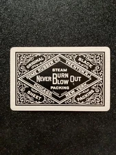 Antique Advertising Playing Cards “HOME RUBBER COMPANY” NO BOX c.1920’s