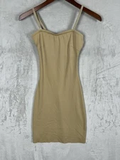 SPANX Love Your Assets by Sara Blakely Womens Convertible Slip Dress Nude Small