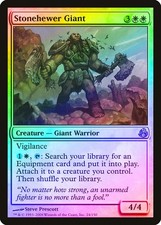 Stonehewer Giant FOIL Morningtide NM White Rare MAGIC GATHERING CARD ABUGames