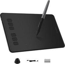 Huion H640P Digital Drawing Tablet and Battery Stylus Pen