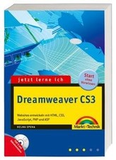 Jetzt lerne ich Dreamweaver CS3 - inkl. Cd mit allen Bei... | Buch | Zustand gut