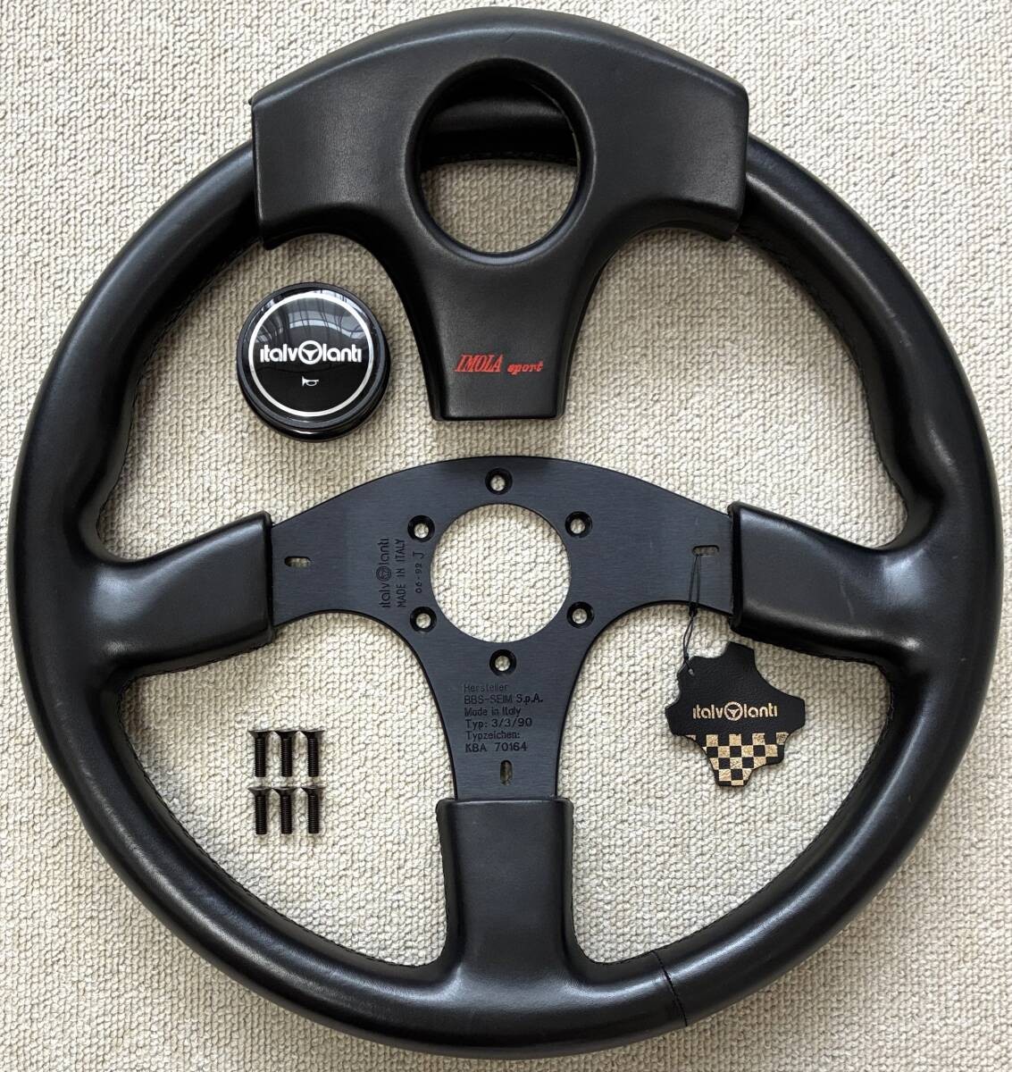 italvolanti IMOLA 4sports 美品！ Italvolanti Imola Sport Steering Wheel Wheel | eBay