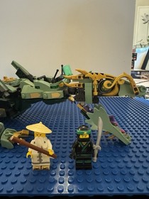 LEGO Ninjago Movie NEW Green Ninja Mech Dragon 70612 Complete Set All Minifigs