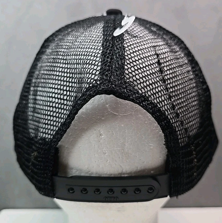 Sombrero Beasto Blanco Banda de Metal Pesado Cuerda de Espuma Snapback Camionero Negro Blanco Gorra Foto 4 de 4