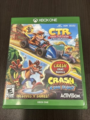 Crash Team Racing CTR + Crash Bandicoot N-Sane Trilogy Bundle RARE (Xbox One)
