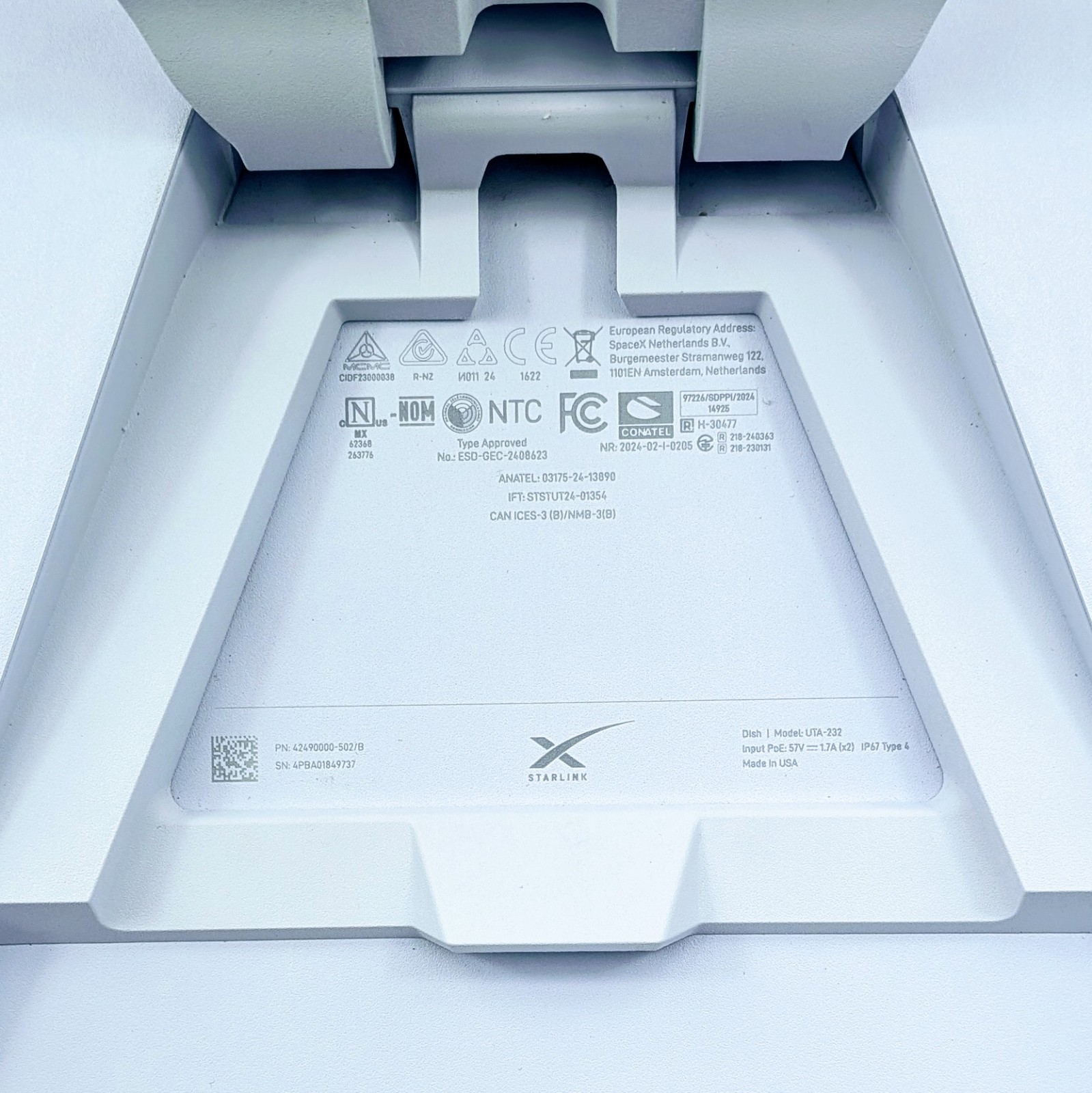 STARLINK GEN 3 Standard Kit Satellite UTA-232 Internet Router UTR-232 & UTP-232L