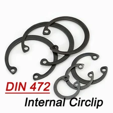 Internal Circlip Retaining Ring Sizes: 6mm-150mm -Choose Pack Size DIN472