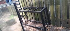 55 Gal Glass Aquarium Fish Tank 4 ft Rectangular w/ Metal Stand/Frame