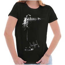 Michael Jackson King of Pop Dance Signature Graphic T Shirts for Women T-Shirts