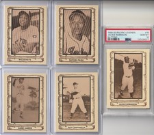 PACIFIC LEGENDS BASEBALL CARD LOT Satchel Paige Jackie Robinson PSA 10 GEM MINT