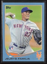 2013 Topps #271 Jeurys Familia Blue New York Mets (U)