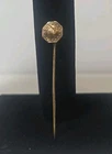 Antique California Fractional Two-Sided Liberty Coin Gold Plate Stick Pin