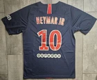 Neymar Jr Signed PSG Home Soccer Jersey #10 with Beckett BAS COA