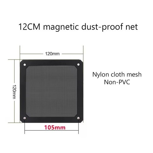 80mm 90mm 120mm 143mm Dustproof Mesh Cover Computer Cooler Fan Dust Filter - Afbeelding 6 van 18