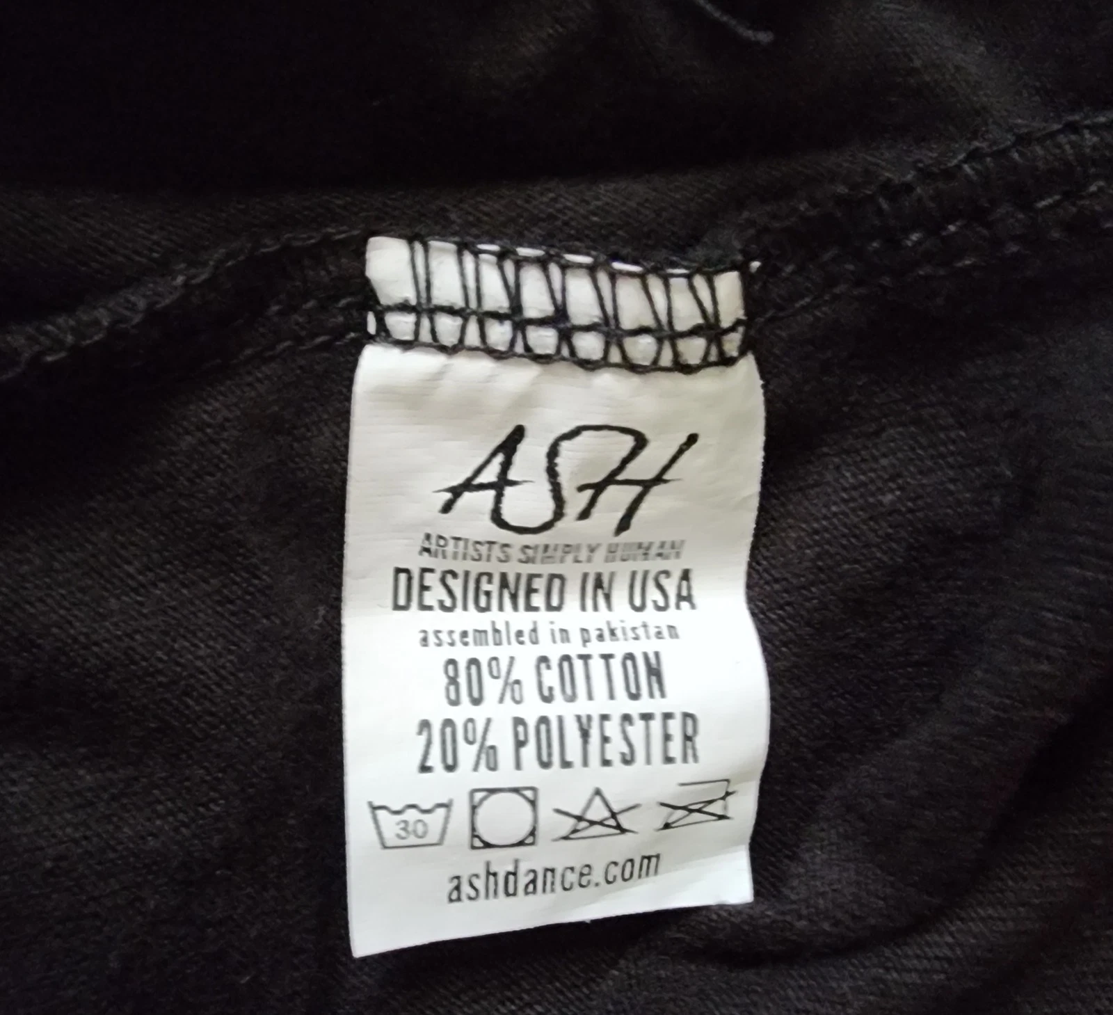 Artists Simply Human ASH Dance Convention Tour Full Zip Jacket - Black/Red - XL - product detail image 10