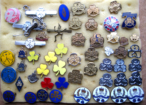 large-girl-guide-badge-collection-50-metal-enamel-brownies-guides-pin