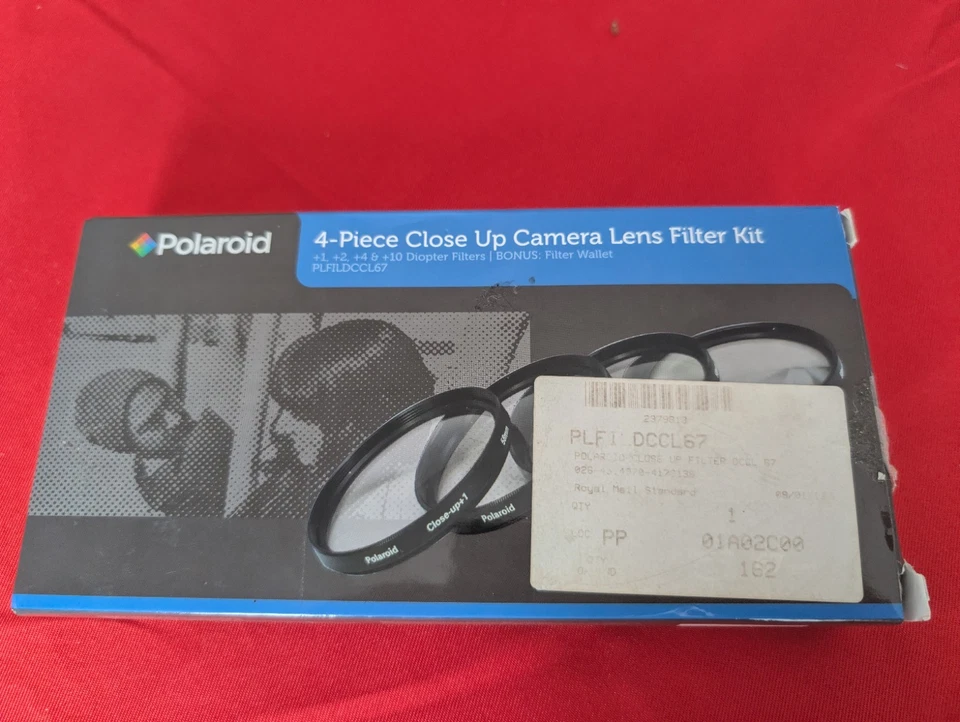 4 piece close up camera Polaroid PL-FILDCCL52, 52mm, with carry case, brand new - Image 2 of 4