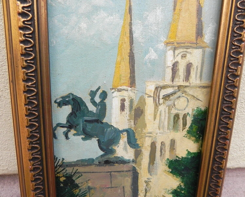 New Orleans art PR impressionist paintings French Quarter Geo Drummond Mansfield - Picture 12 of 16