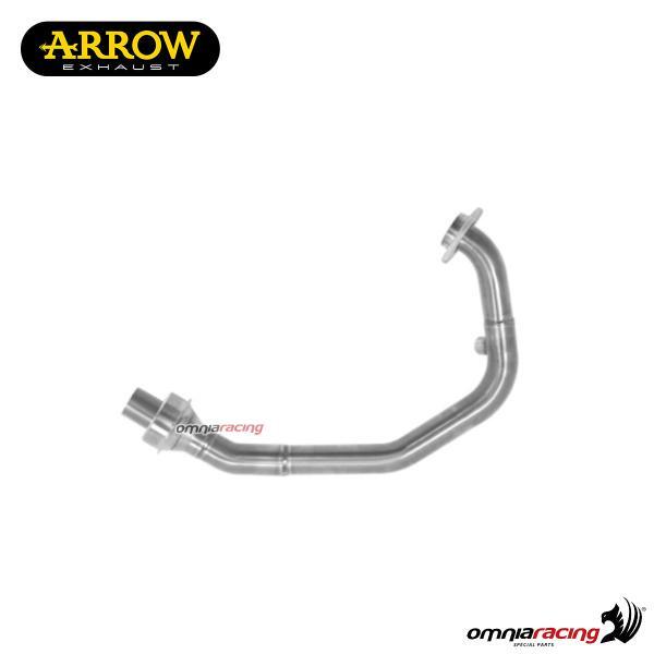 Arrow collector steel racing for oem central link pipe KTM Duke 125 2021>