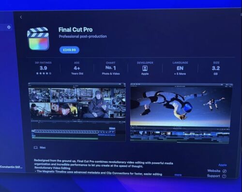 Apple Mac Pro 6.1+ Final Cut Pro & Logic Pro X/64Gb Ram/4Tb/D700 +Magic Mouse 2 - Picture 4 of 22