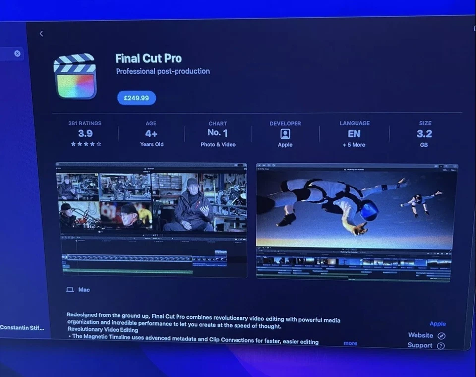 Apple Mac Pro 6.1+ Final Cut Pro & Logic Pro X/64Gb Ram/4Tb/D700 +Magic Mouse 2 - Image 4 of 4