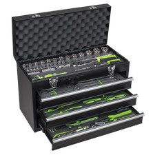 Sealey S01266 Portable Tool Chest 3 Drawer with 98pc Tool Kit