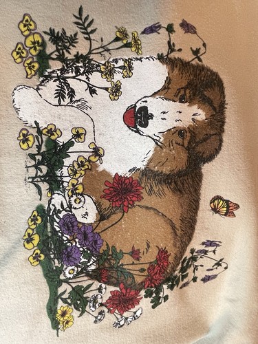 jerzees sweatshirt 2X 2XG. 2TG . HUND MIT SCHMETTERLING. - Bild 2 von 7