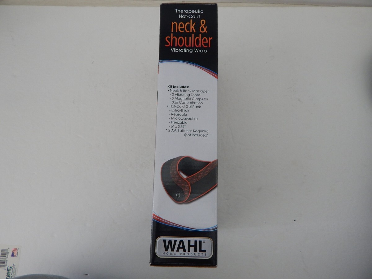 WAHL Hot and Cold Therapeutic Neck & Shoulder Vibrating Wrap New WAHL Hot and Cold Therapeutic Neck & Shoulder Vibrating Wrap New