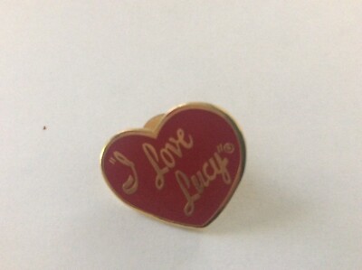 2000 Universal Studios I LOVE LUCY Heart Pin Rare Exclusive Vintage Theme Park