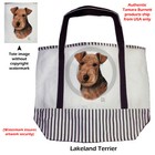 Canvas Tote - Lakeland Terrier