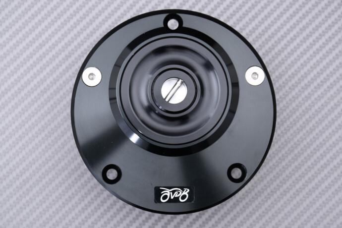 Bouchon réservoir moto Ducati Monster 937 noir 2021 2022 2023 2024