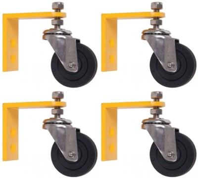 #ad 18quot; amp; 20quot; Whirlaway Pressure Washer Flat Surface Cleaner Castor Wheel Kit x4 $144.16