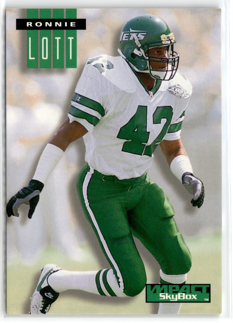 1994 SkyBox Impact Ronnie Lott New York Jets #193