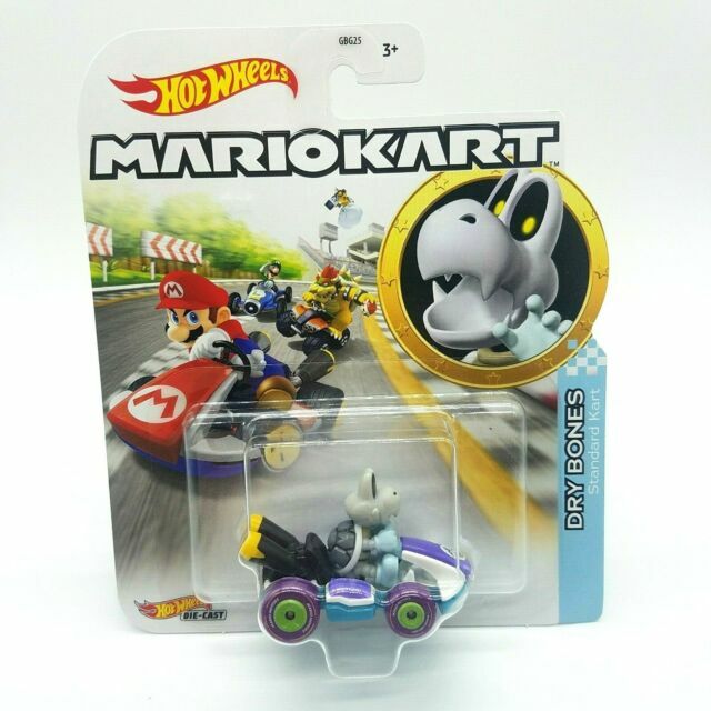 Hot Wheels 1:64 Mario Kart Dry Bones (New)