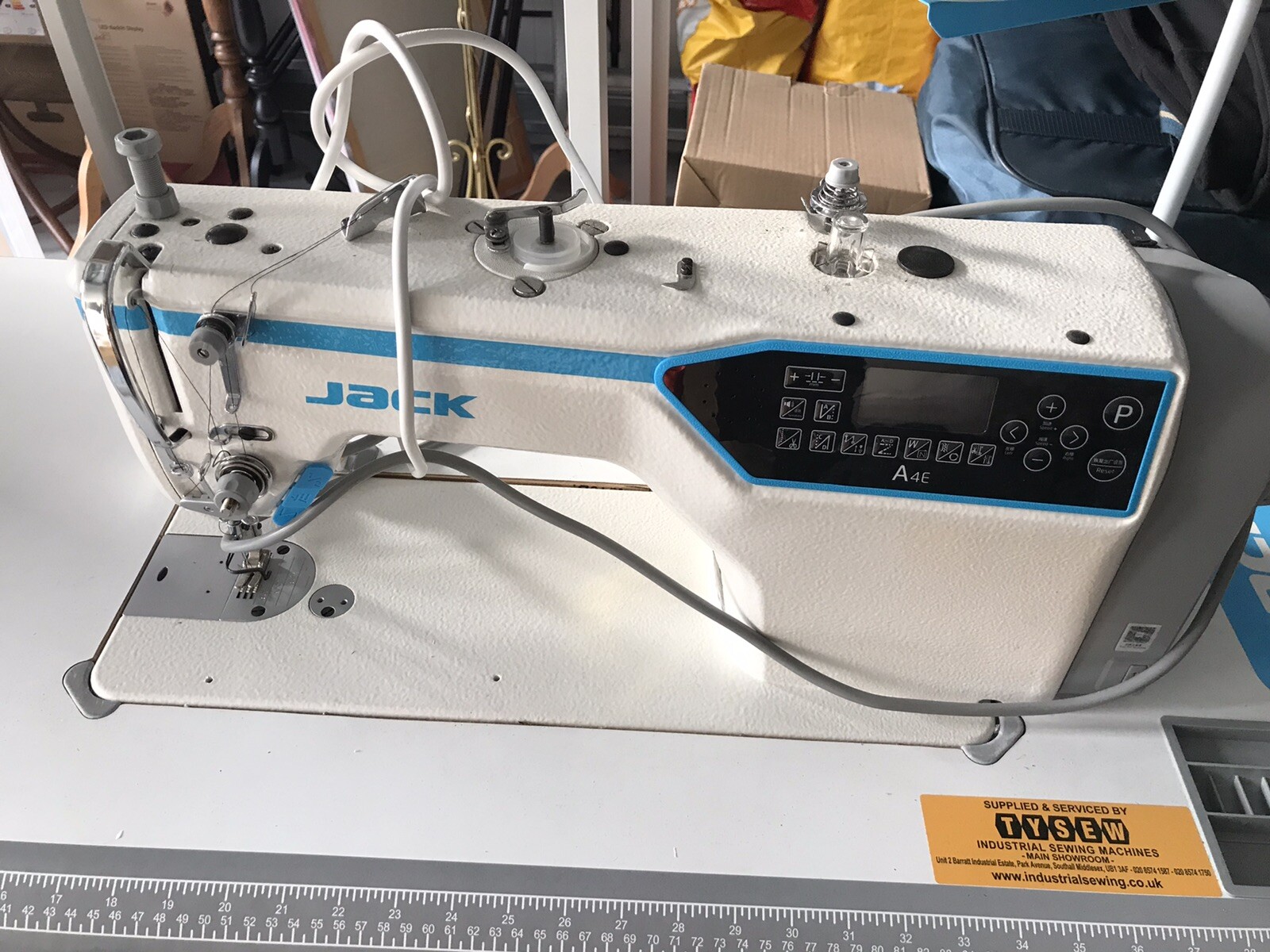 Jack A4E industrial sewing machine eBay