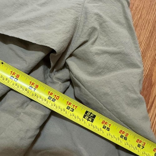 Chaqueta Bomber LL Bean Vintage Años 90 Cremallera Completa Forrada a Cuadros Nylon Marrón Claro Talla LT - Imagen 6 de 7