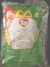 ty beanie baby babies Mcdonalds #4 Dotty The Dalmatian 2000