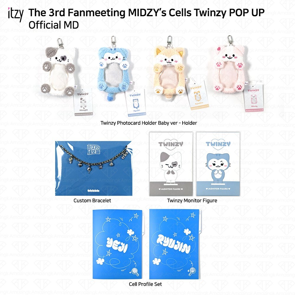 ITZY 3rd Fan Meeting 믿지의 세포들 MIDZY's Cells TWINZY POP UP MD