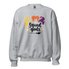 Squad Goals Hocus Pocus Halloween Witches Unisex Sweatshirt S-5X
