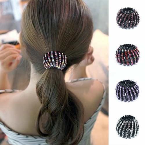 Bird Nest Hair Clip Hair Claw Clamp Bun Maker Expandable Ponytail Holder Buckle. - Picture 3 of 60