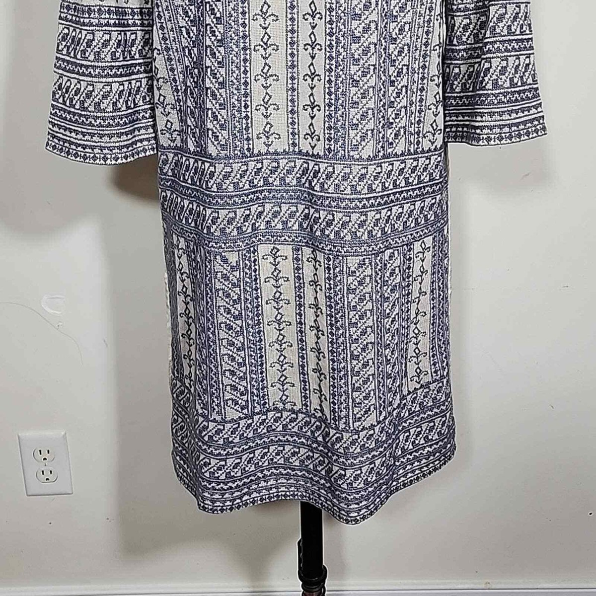 Love Sam Embroidered Blue Dress Size M | eBay