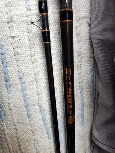 St Croix 4302 wt6-7 Imperial Graphite LX 8'6 2pc Fly Rod w/tube & Sock ...